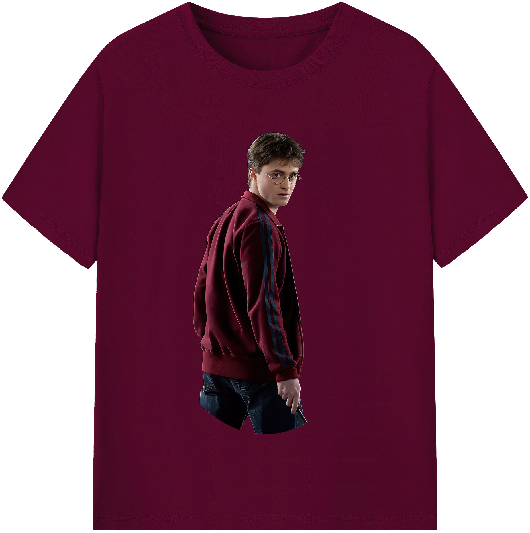 （画像用） Harry Potter ハリー・ポッターシリーズ レディースカジュアルプリントTシャツ（綿100％）